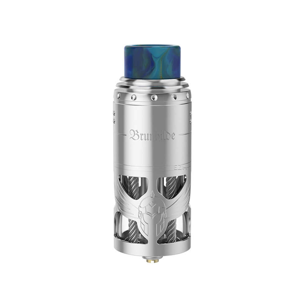 Brunhilde Top Coiler RTA by Vapefly – sleek design with unique features for vaping enthusiasts.